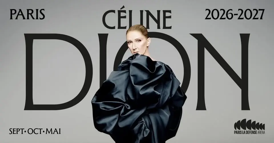 Celine Dion 2026 - Paris la Défense Arena