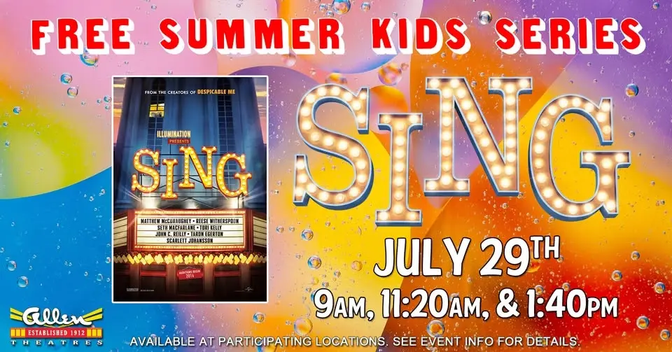 Sing - FREE Summer Kids Series