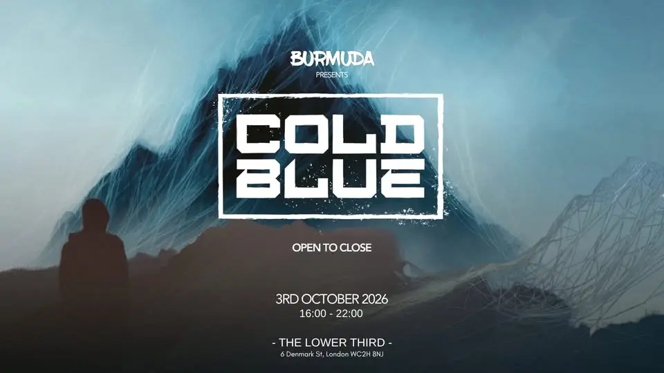 COLD BLUE Open to close