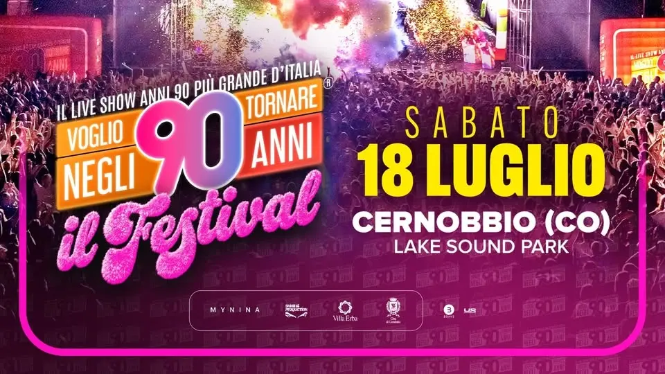 VOGLIO TORNARE NEGLI ANNI 90 - FESTIVAL EDITION // Lake Sound Park