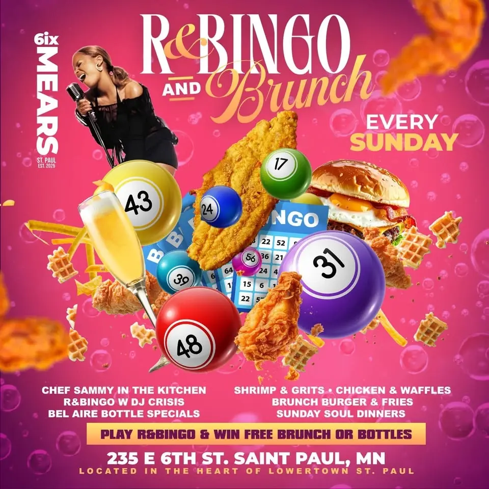 Sunday Brunch + R&B BINGO