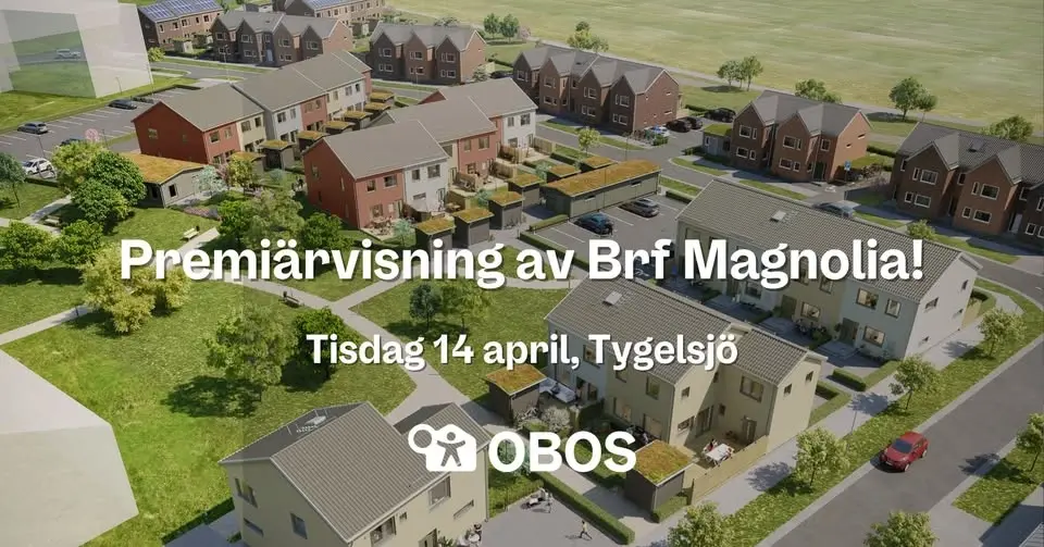 🎉 Premiärvisning av Brf Magnolia! 🎉