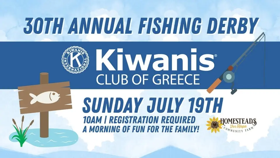 30th Annual Kiwanis of Greece Fishing Derby