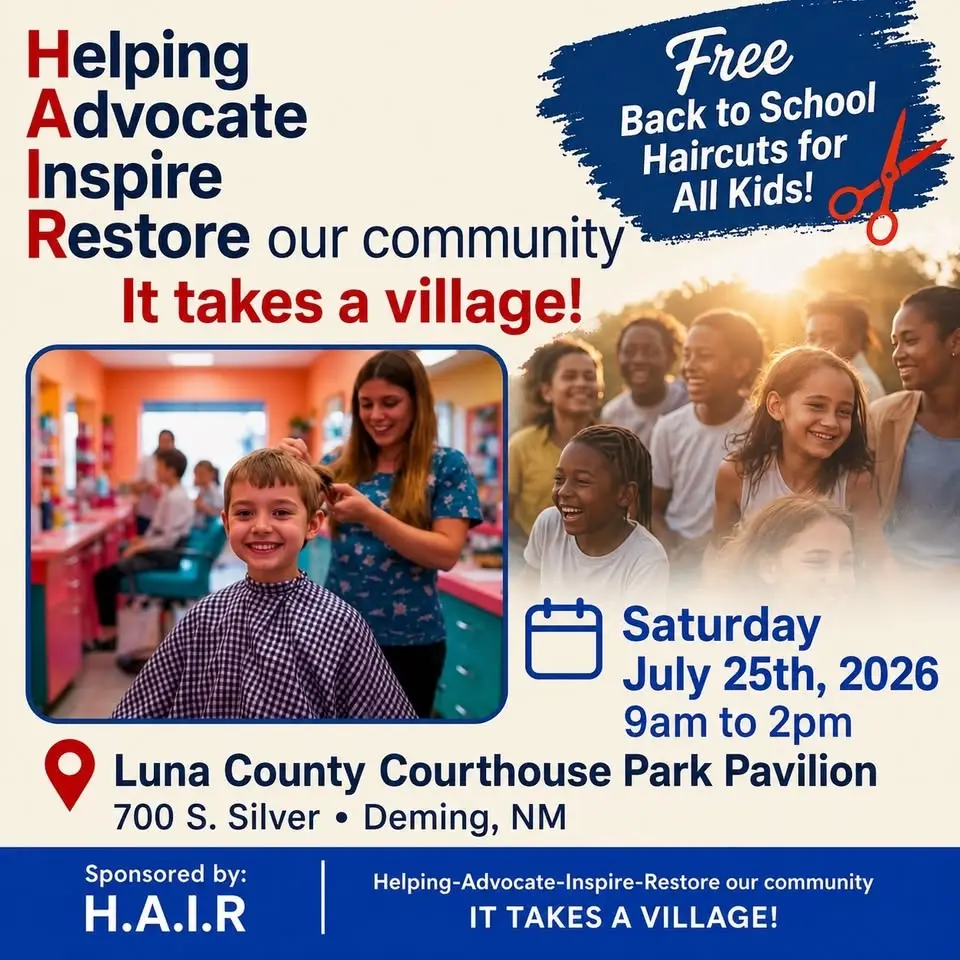 Free haircuts for the Kids!