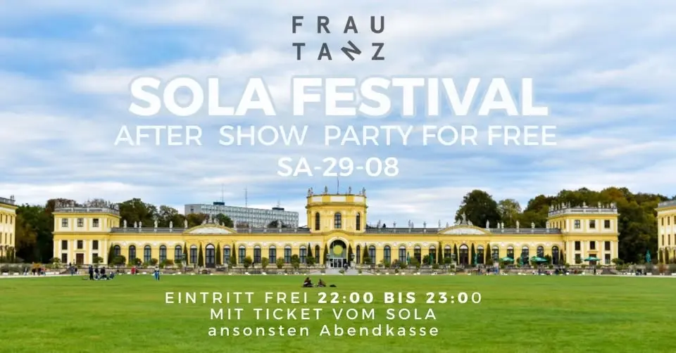 SOLA AFTER PARTY *FOR FREE*