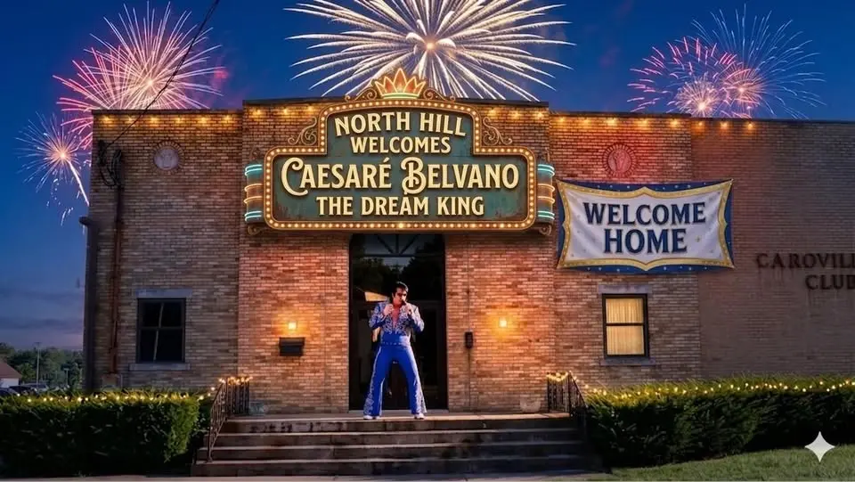 Dinner & Show: CAESARE BELVANO - THE DREAM KING: THE ULTIMATE ELVIS TRIBUTE