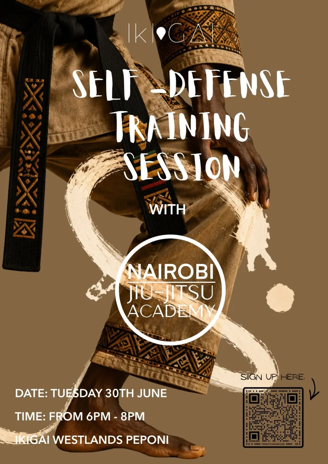 Self-Defence Training with Nairobi Jiu Jitsu