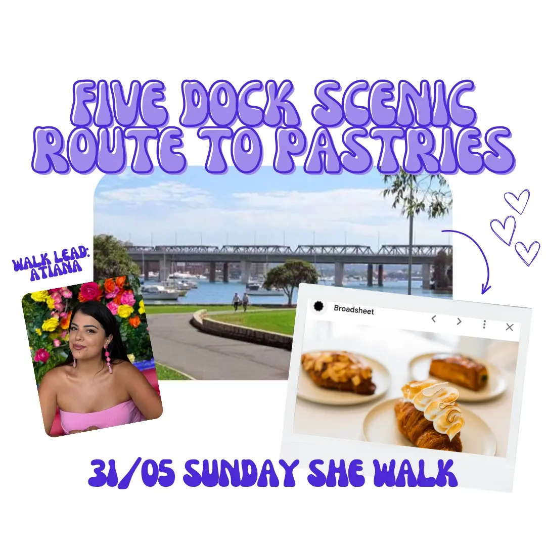 31/05 - She Walk Five Dock Scenic Route finish at Buttercrumbs Croissants
