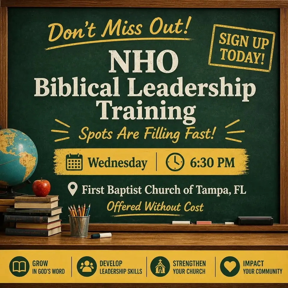 NHO Biblical Leadership Training