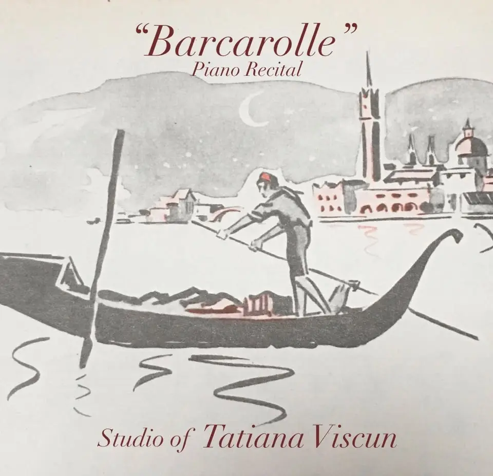 “Barcarolle”, Piano Recital