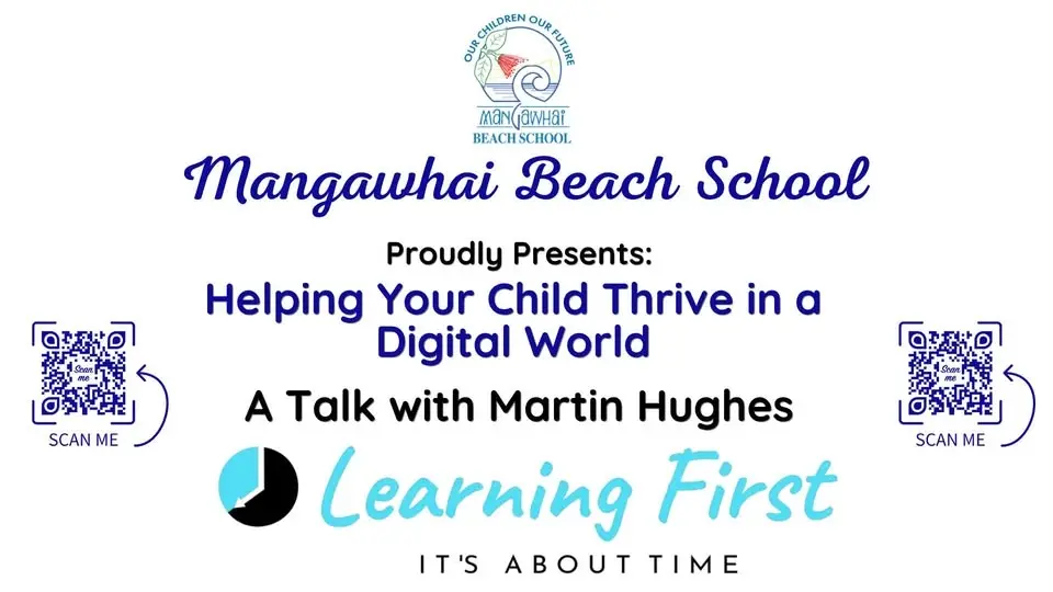 Helping Your Child  Thrive in a Digital World:  A Talk with Martin Hughes