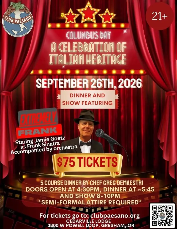 Columbus Day Celebration Diner