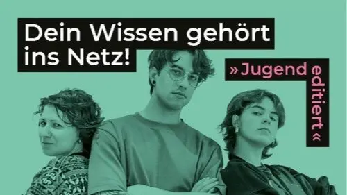 👩‍💻🧑🏻‍💻✍️ Wikipedia: Jugend editiert