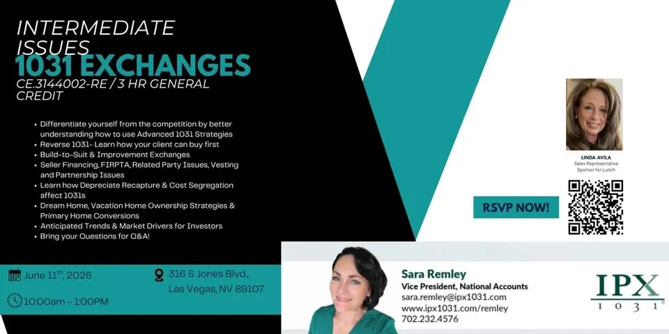 1031 EXCHANGES - Intermediate Issues