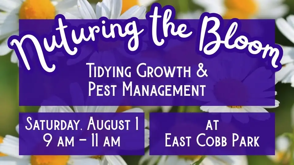 East Cobb Garden Club August Meeting & Work Day