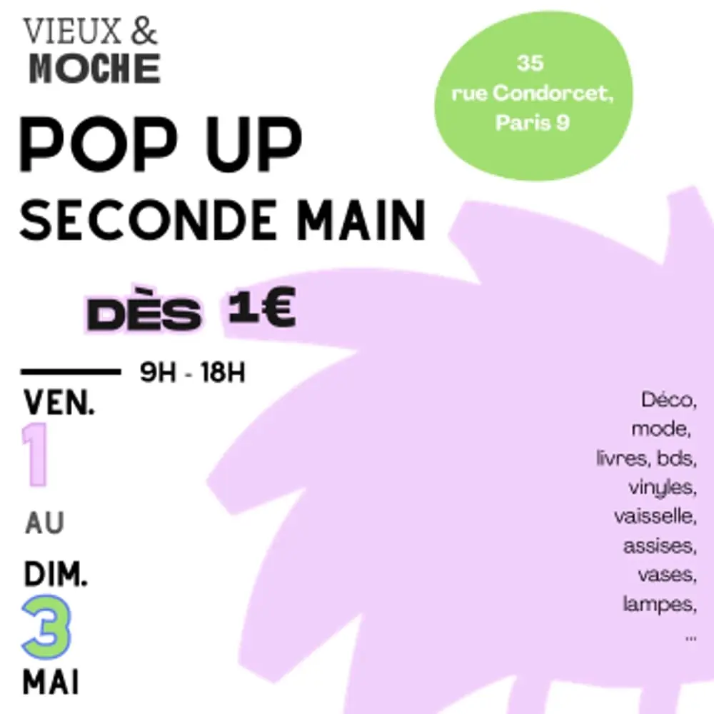 Vieux & Moche - La Seconde main à paritr d'1€.