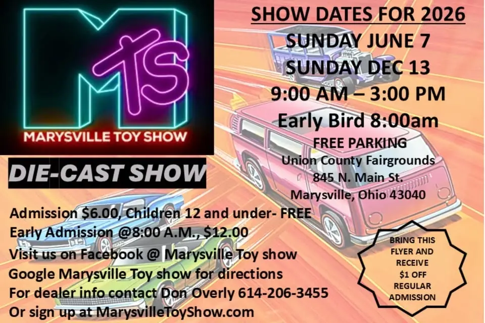 Marysville Die-Cast Show