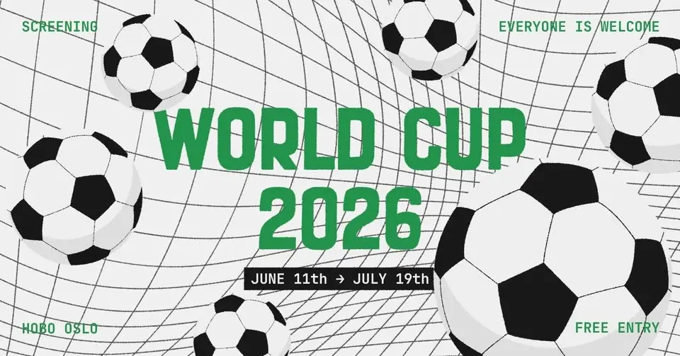 World Cup 2026 screening at Hobo Oslo