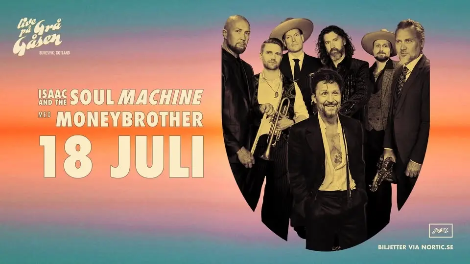  Live på Grå Gåsen | Isaac And The Soul Machine & Moneybrother