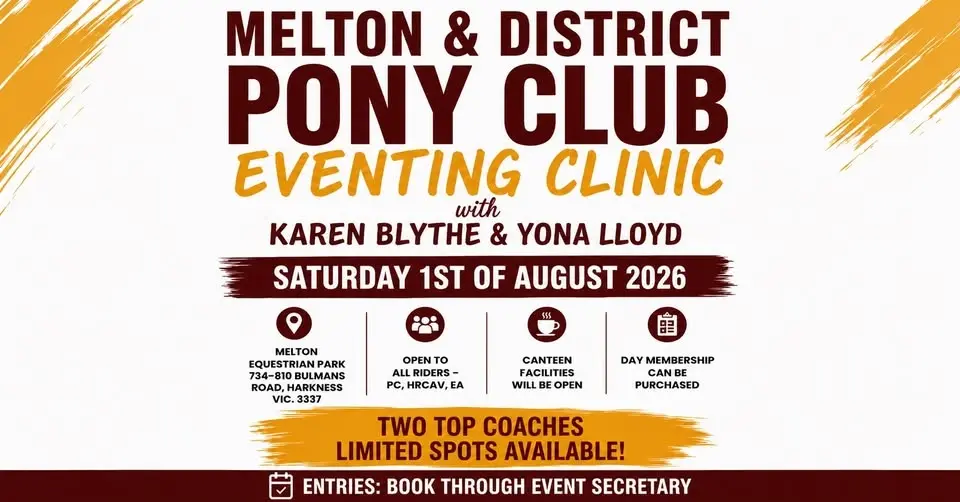 Melton & District Pony Club Eventing Clinic With Karen Blythe & Yona Lloyd