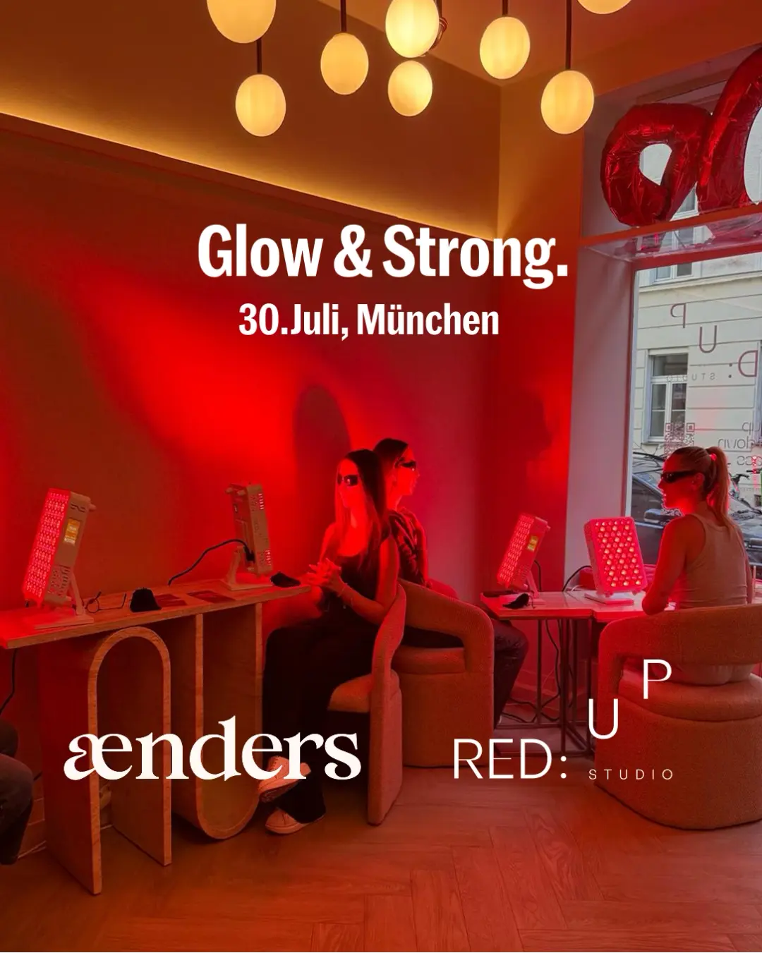 GLOW & STRONG: Aenders x RedUp