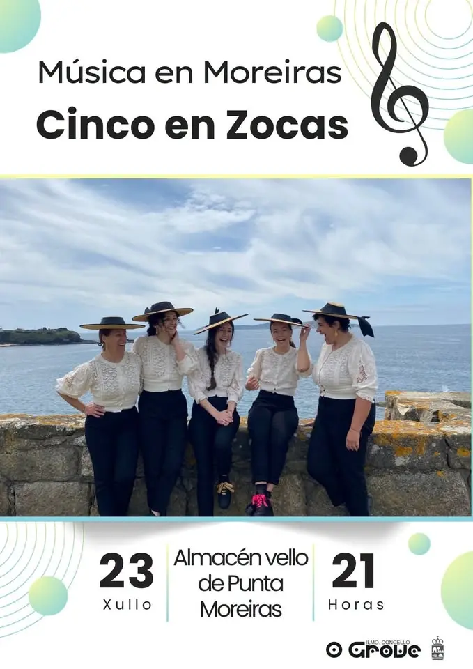 Cinco en Zocas