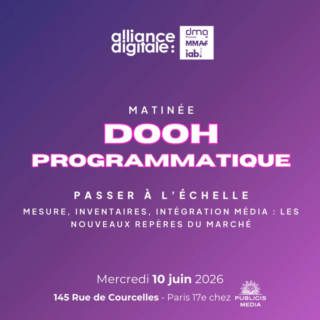 Matinée DOOH Programmatique