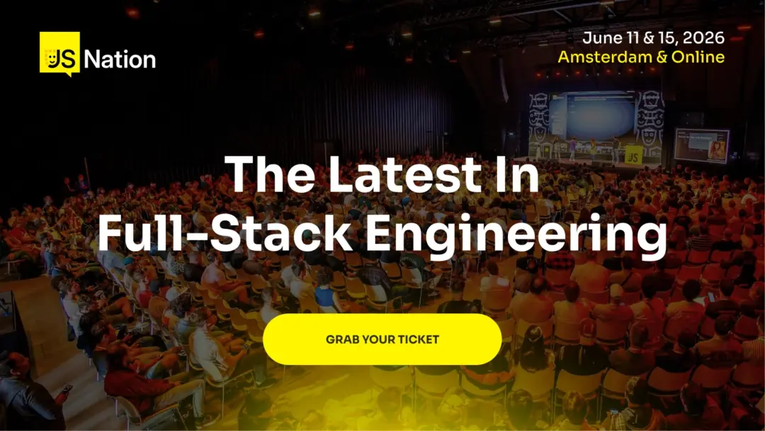 JSNation - the key Web Dev conference of the year