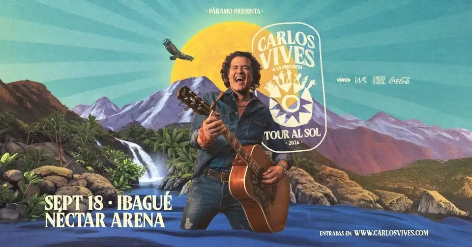 Carlos Vives en Concierto: Ibagué | Tour al Sol ☀️