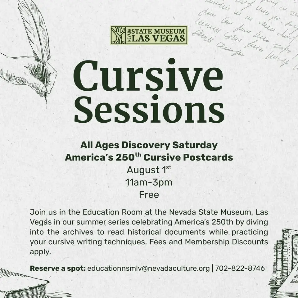 Discovery Saturday Cursive Sessions 