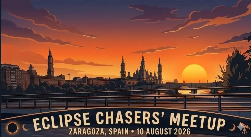Eclipse Chasers' 2026 Meet-Up (Zaragoza Edition)