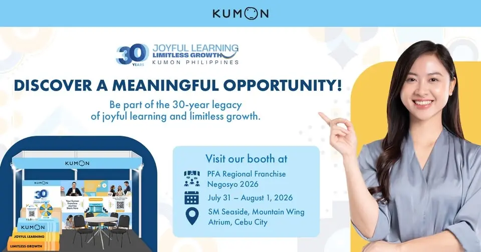 Kumon at Franchise Negosyo in Cebu 2026