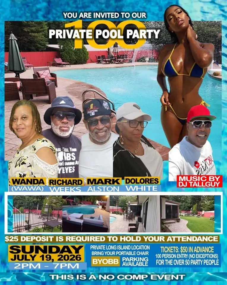 POOL PARTY 100 