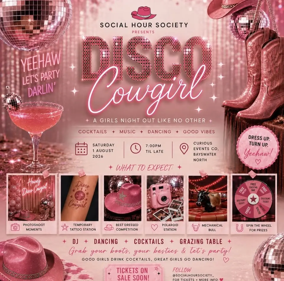 Social Hour Society Presents: Disco Cowgirl