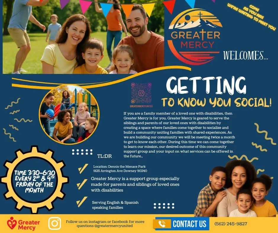 Getting to know you Social every 2nd & 4th Friday of the month