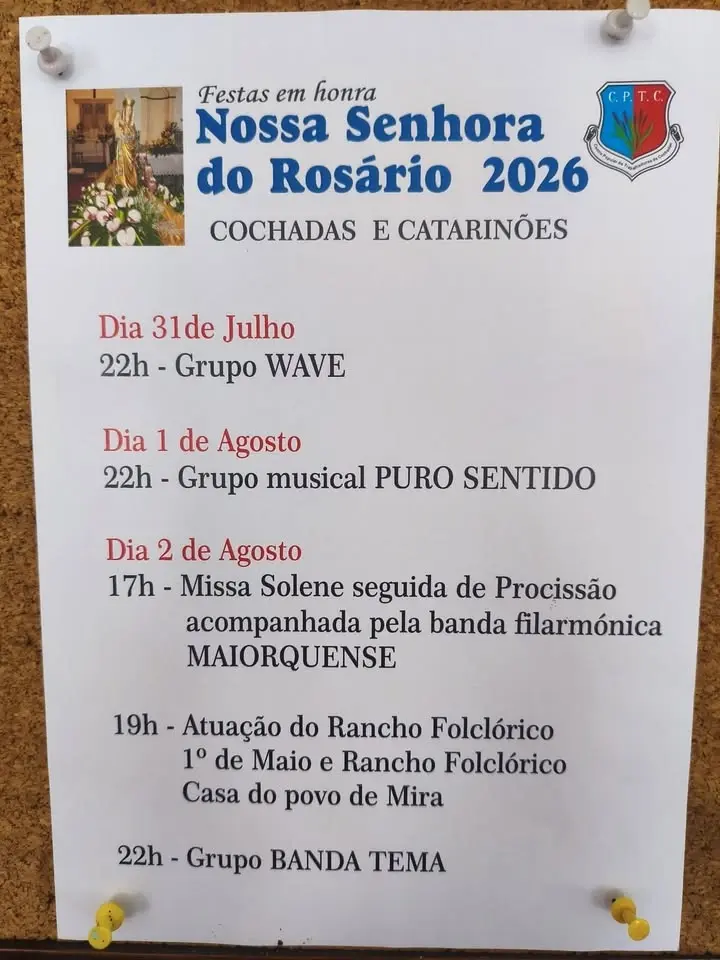 FESTAS EN HONRA DE NOSSA SENHORA DO ROSÁRIO 