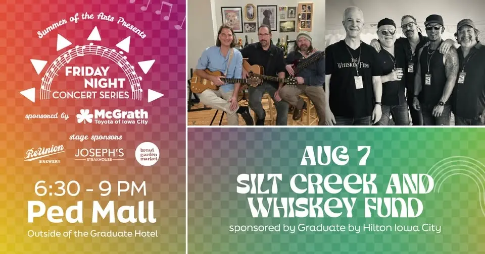 Friday Night Concert Series: Silt Creek AND The Whiskey Fund