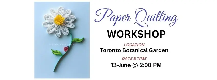 Daisy - Paper Quilling Workshop