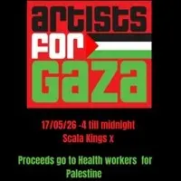 Artists  for Gaza fundraiser for Health  Workers for Palestine