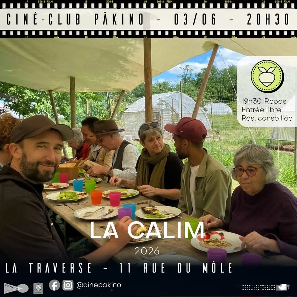 📢📢📢 Soirée repas et projection avec "La CALIM"