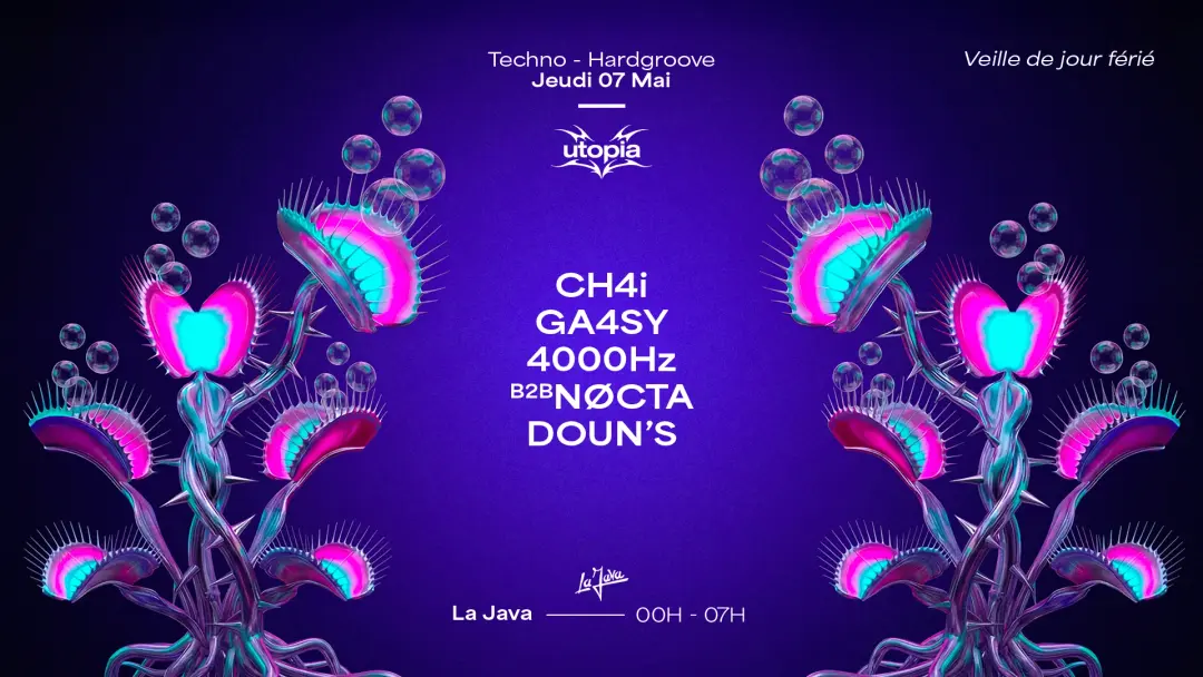 Utopia: Ch4i, Ga4sy, 4000hz B2b Nøcta & Doun'S