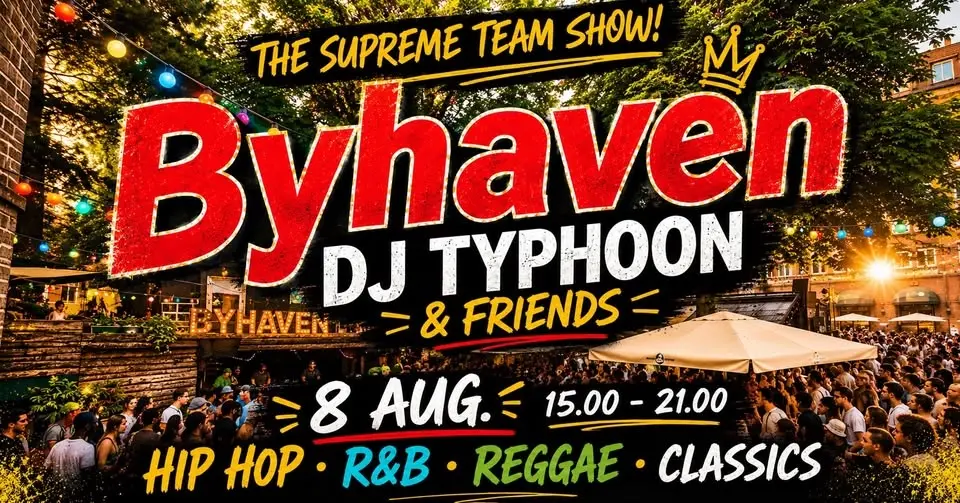 Club Supreme X Born Into The 90’s - Hip Hop, R&B, Soul og Reggae Classics