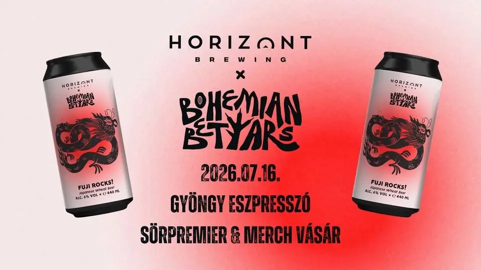 Bohemian Betyars sörpremier & merch vásár a Gyöngyben!