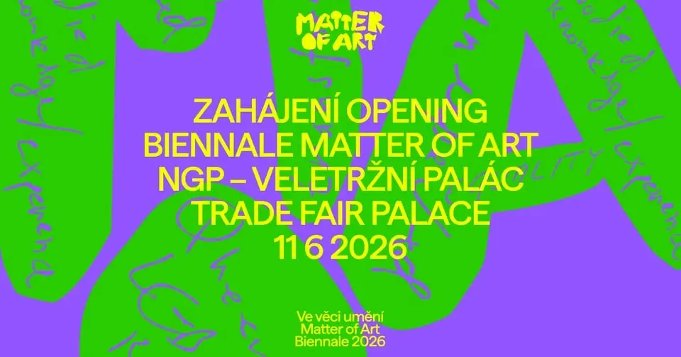 Biennale Matter of Art Opening | NGP | Slavnostní zahájení bienále Ve věci umění 2026