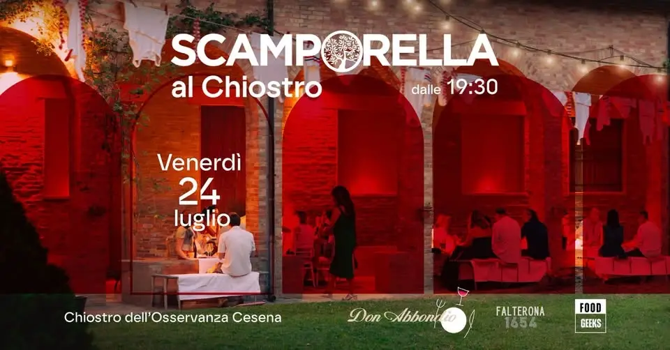 SCAMPORELLA al CHIOSTRO