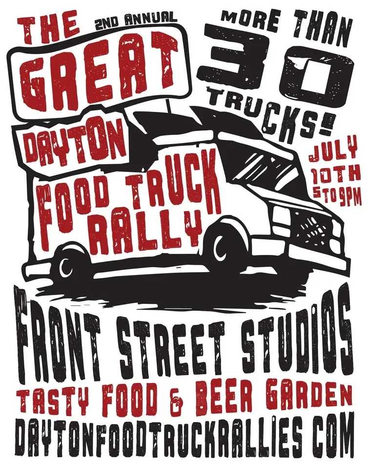 The Great Dayton Food Truck Rally - July 10th - Front Street Studios