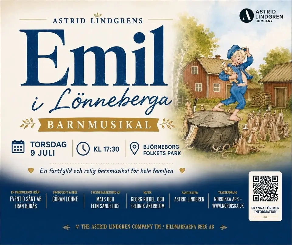 Barnmusikalen Emil i Lönneberga