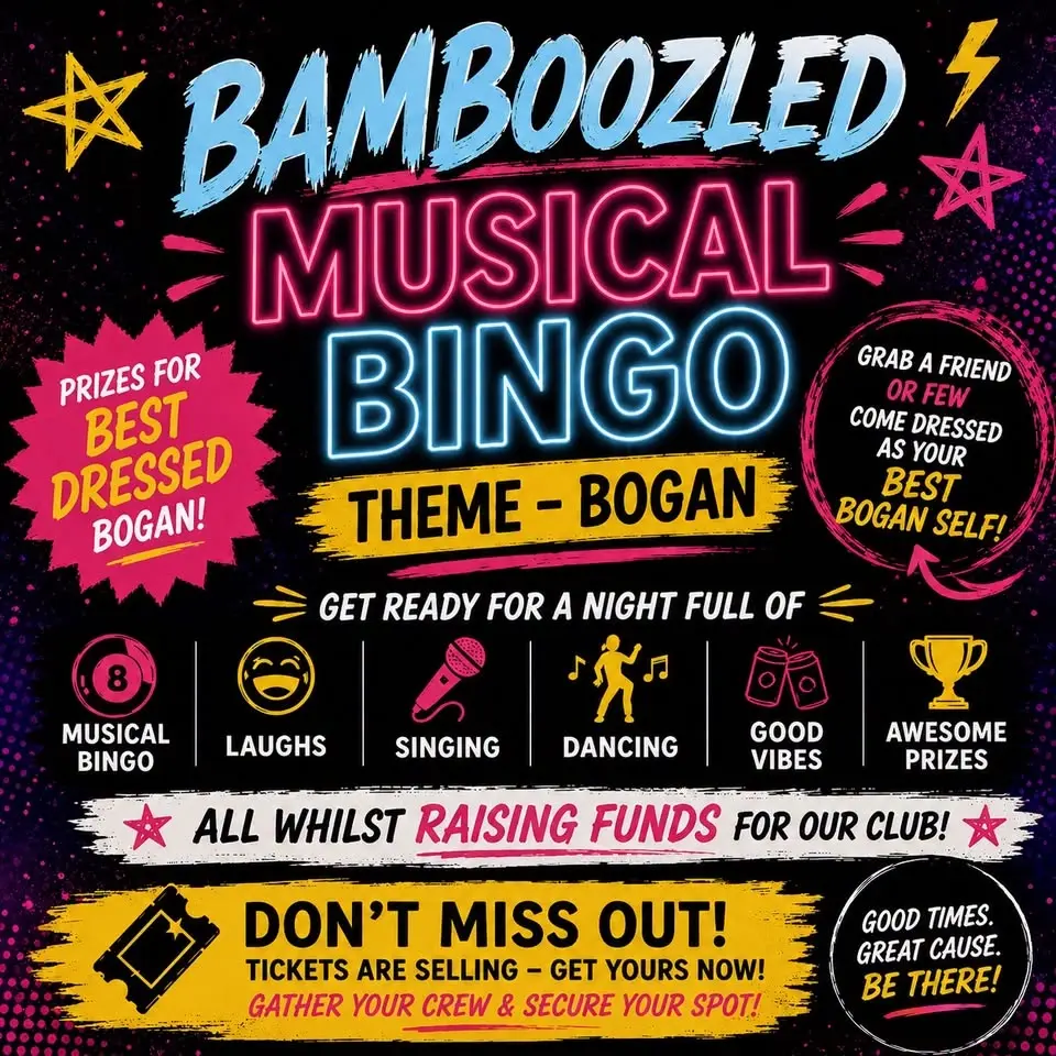 FCNC Bogan Bingo