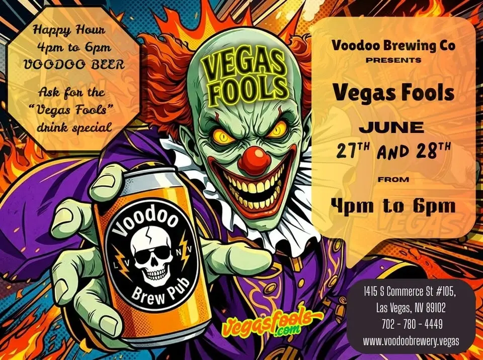 Vegas Fools at the Voodoo Brewing Co