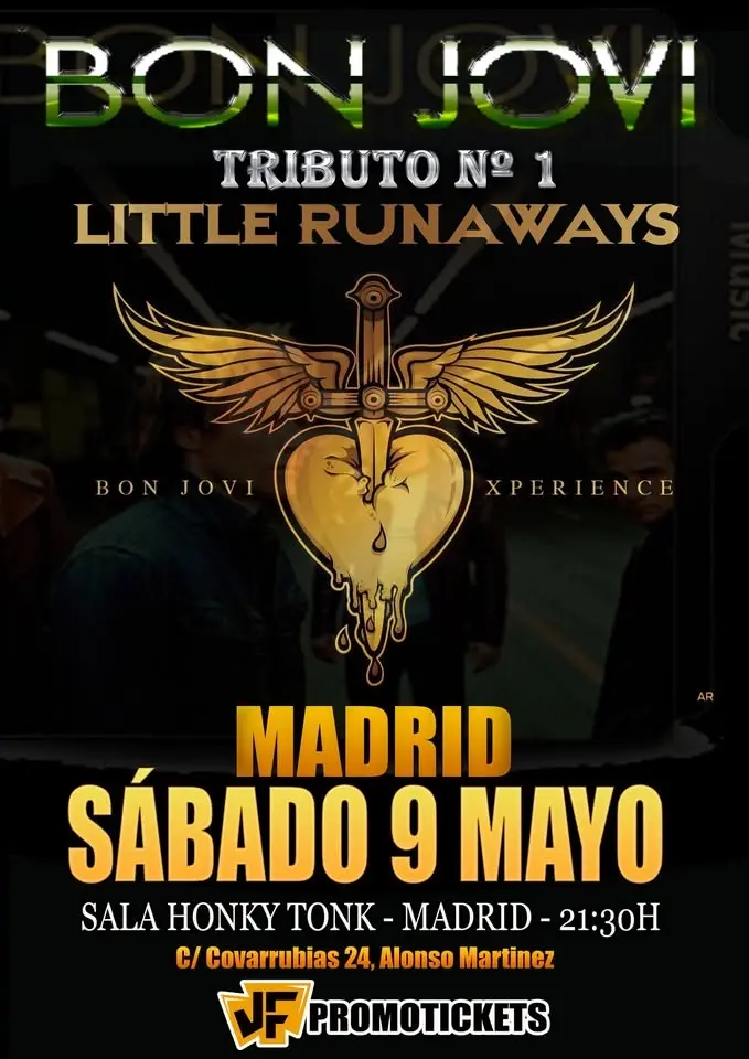 BON JOVI EXPERIENCE EN MADRID- Little Runaways